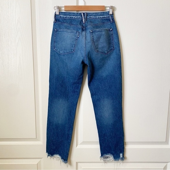 3X1 Higher Ground Boyfriend Crop Jean in Rushmore Straight Distressed Revolve 24 - Picture 7 of 15